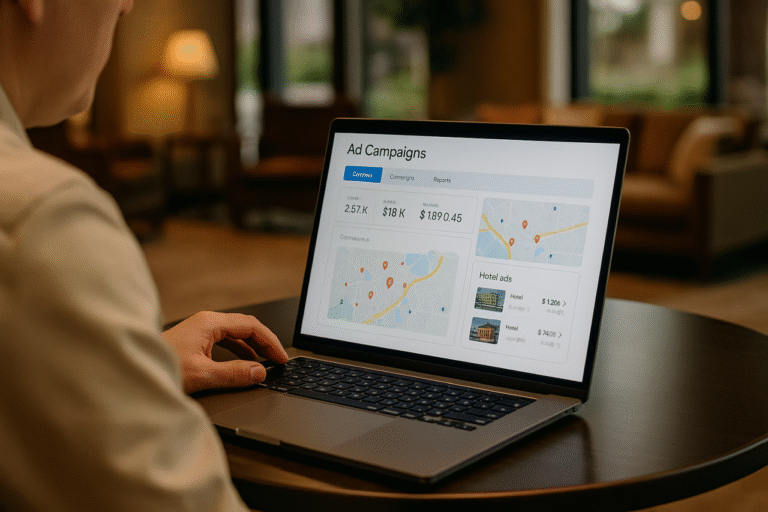 Google Hotel Ads - Prowadzenie kampanii dla Hotelu