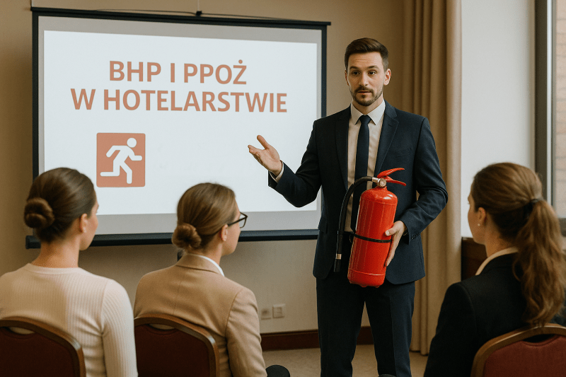 BHP i PPOŻ w hotelarstwie - Bezpieczeństwo w hotelu