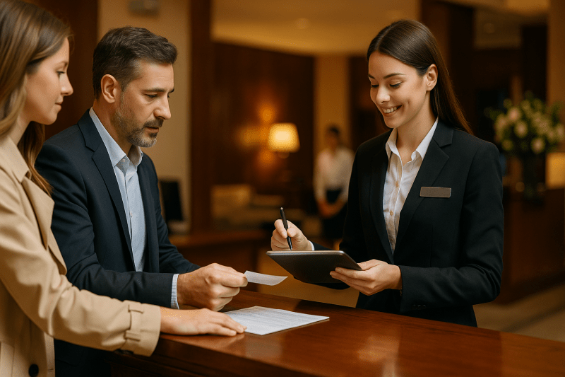 Dane osobowe gości hotelowych - Szkolenia pracowników hotelu